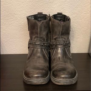 From Buckle Bed Stu distressed boots Size 10 1/2.